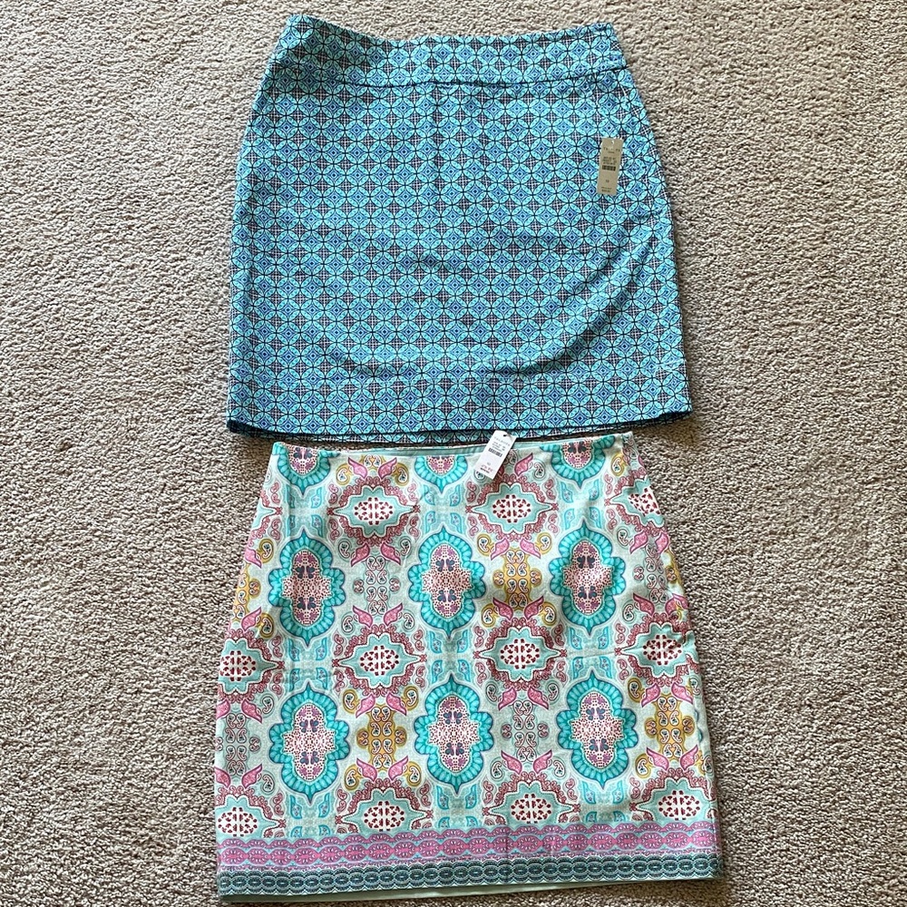 2 NWT Talbots Pencil Skirts